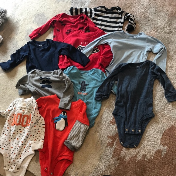 Other - 10 long sleeve body suits!